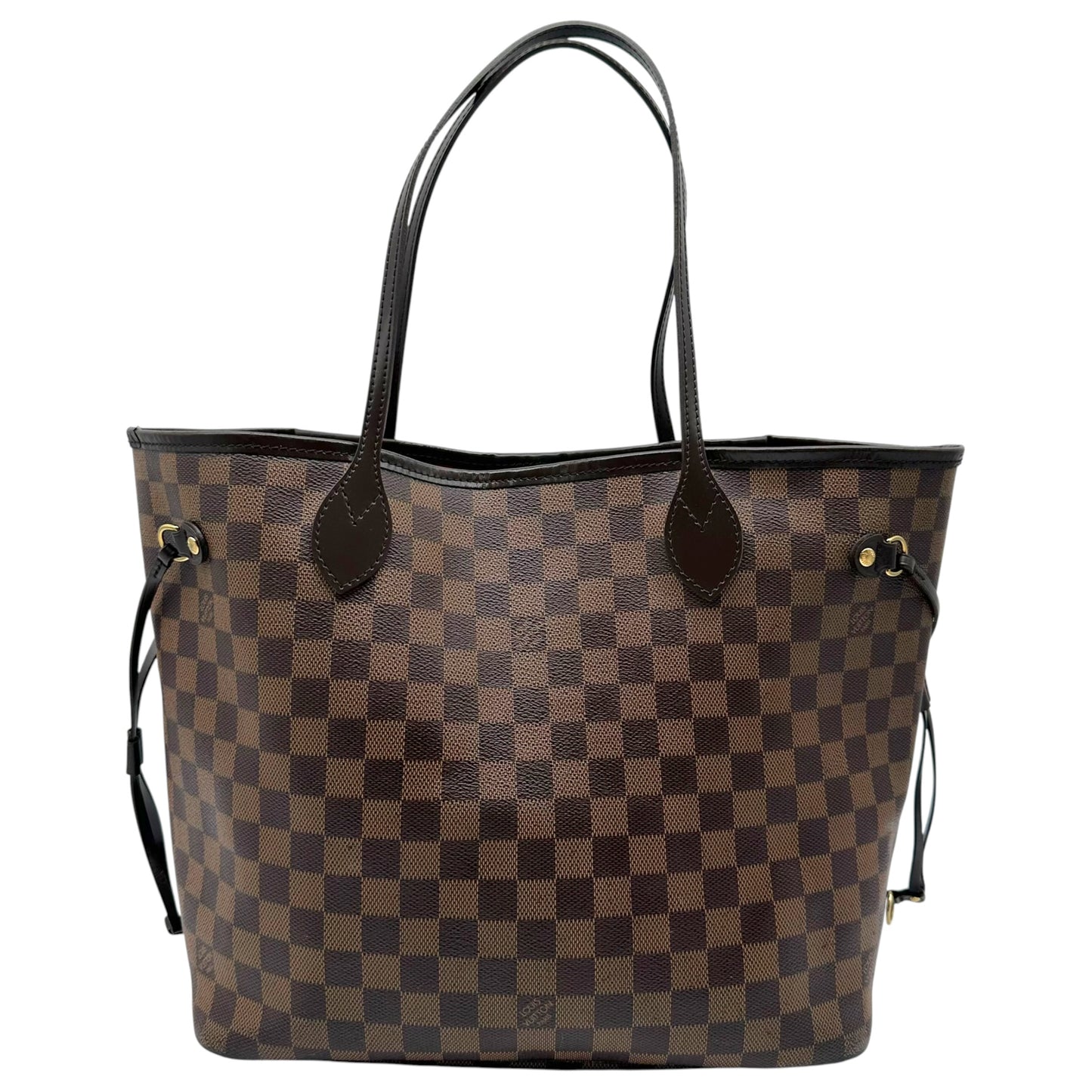 Louis Vuitton Damier Ebene Neverfull Tote Bag