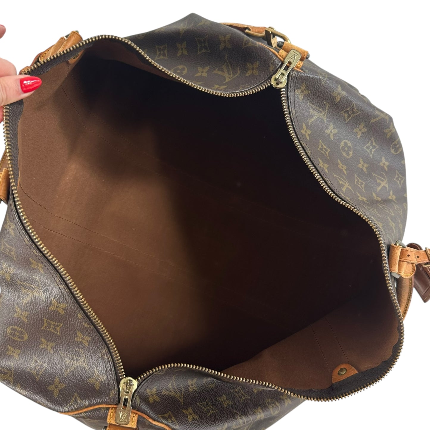Louis Vuitton Monogram Bandouliere 55 Duffle Bag - Outfit Repeater