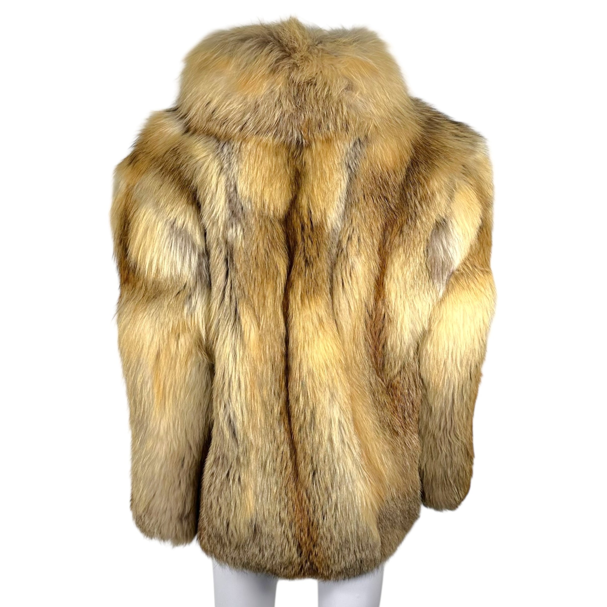 Vintage Golden Fox Fur Coat