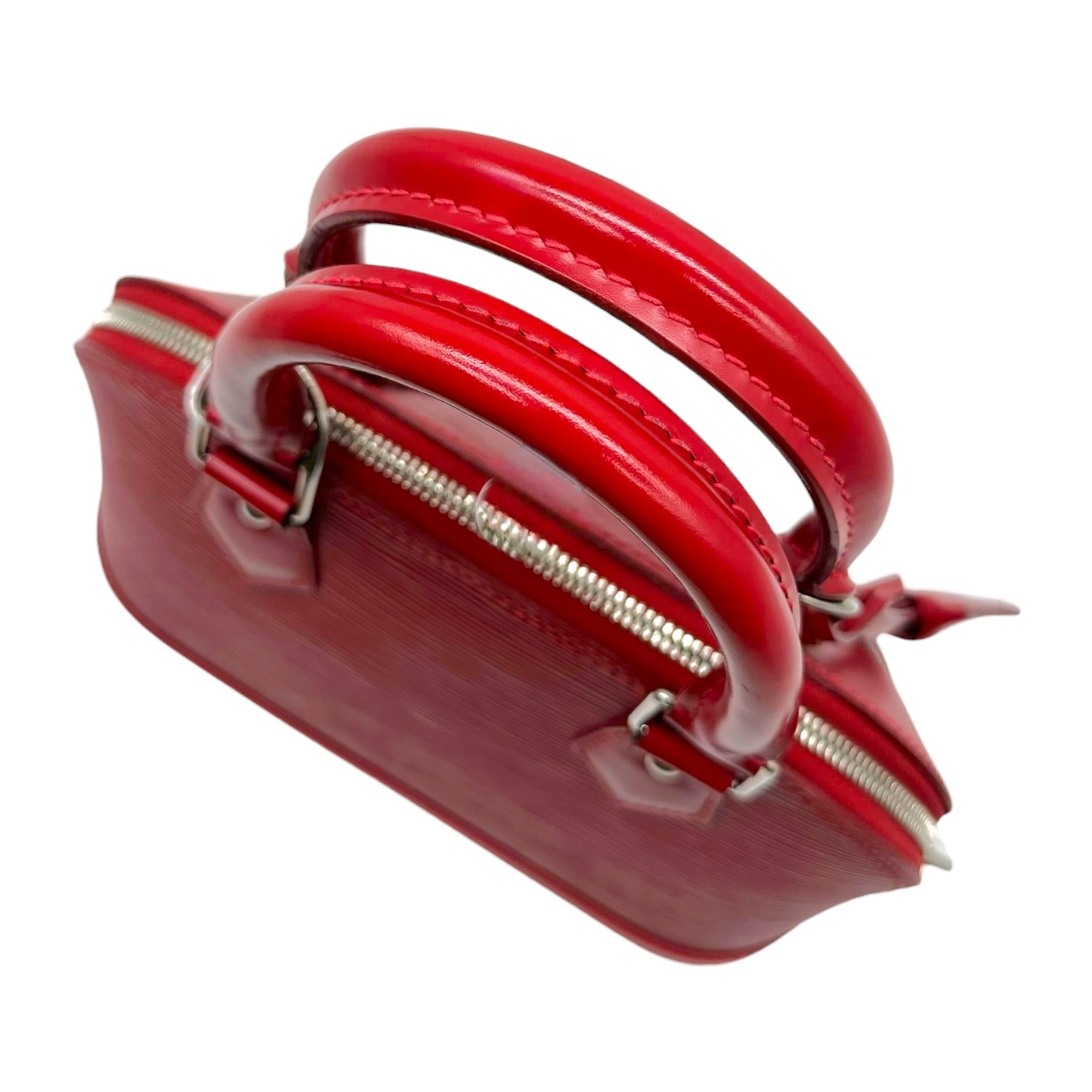 Louis Vuitton Red Epi Leather Alma BB Bag
