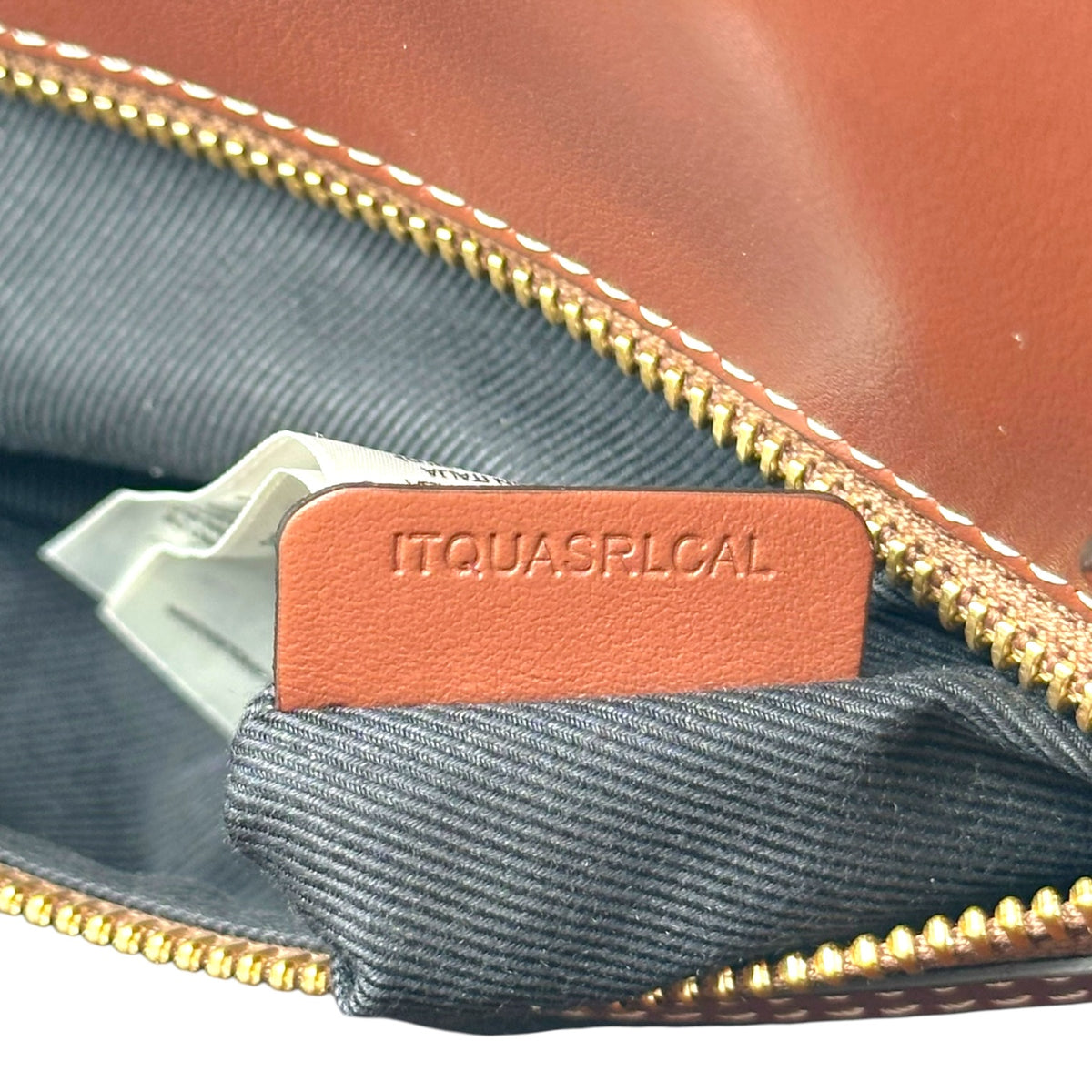 Burberry Brown Leather Nova Check Plaid Tote Handbag