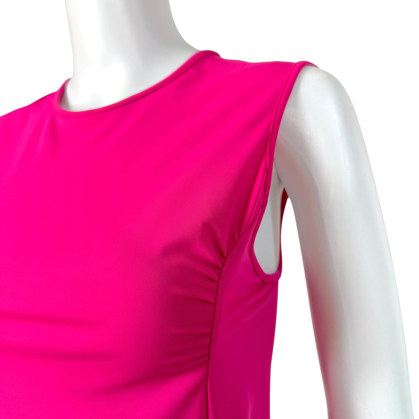 Chanel 2000 Hot Pink Cropped Sleeveless Tank