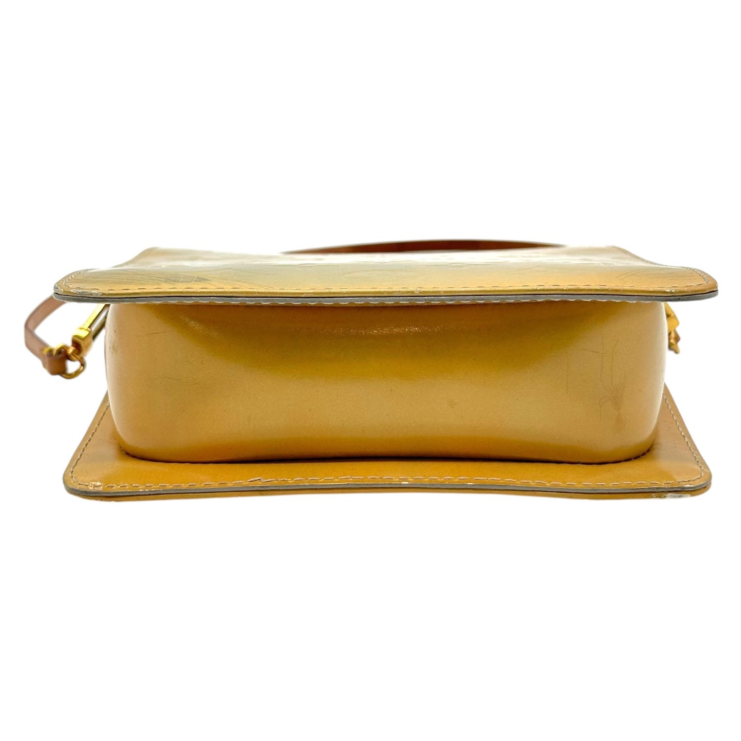 Louis Vuitton Yellow Vernis Mini Bag - Outfit Repeater