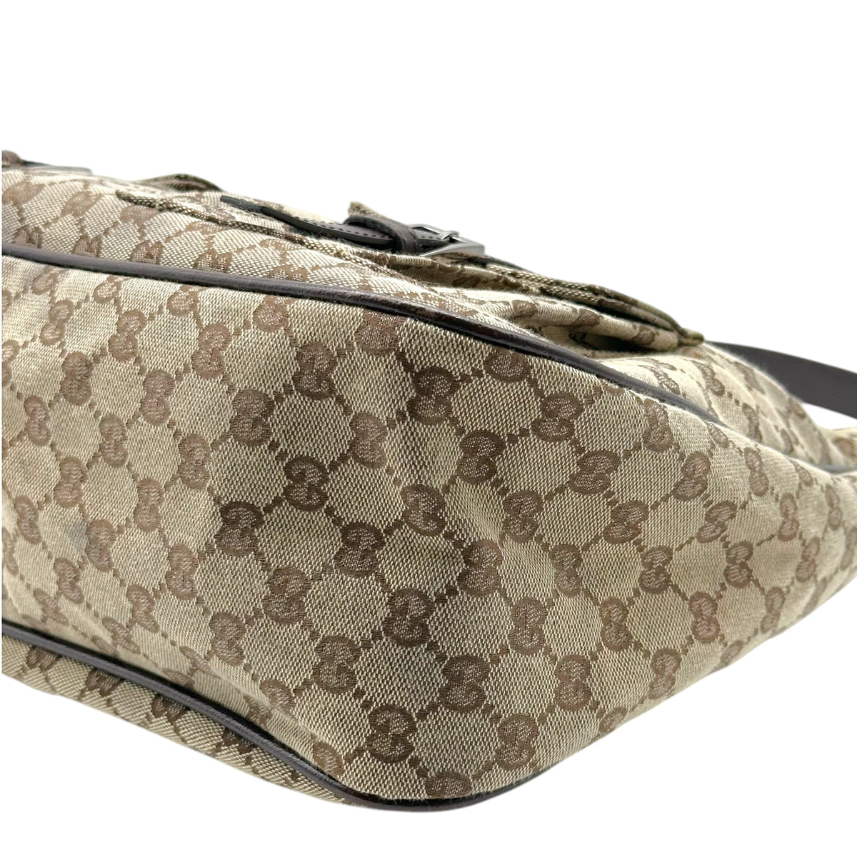 Gucci Tan Monogram Large Cargo Pocket Tote Bag