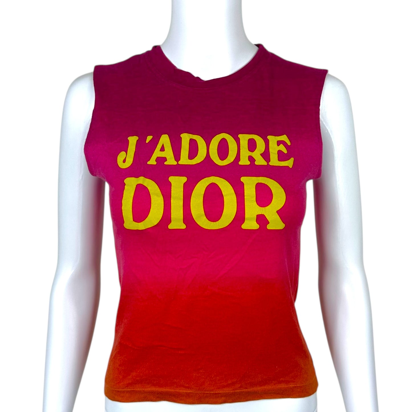 Christian Dior S/S 2004 J'Adore Dior Ombre Tank RARE