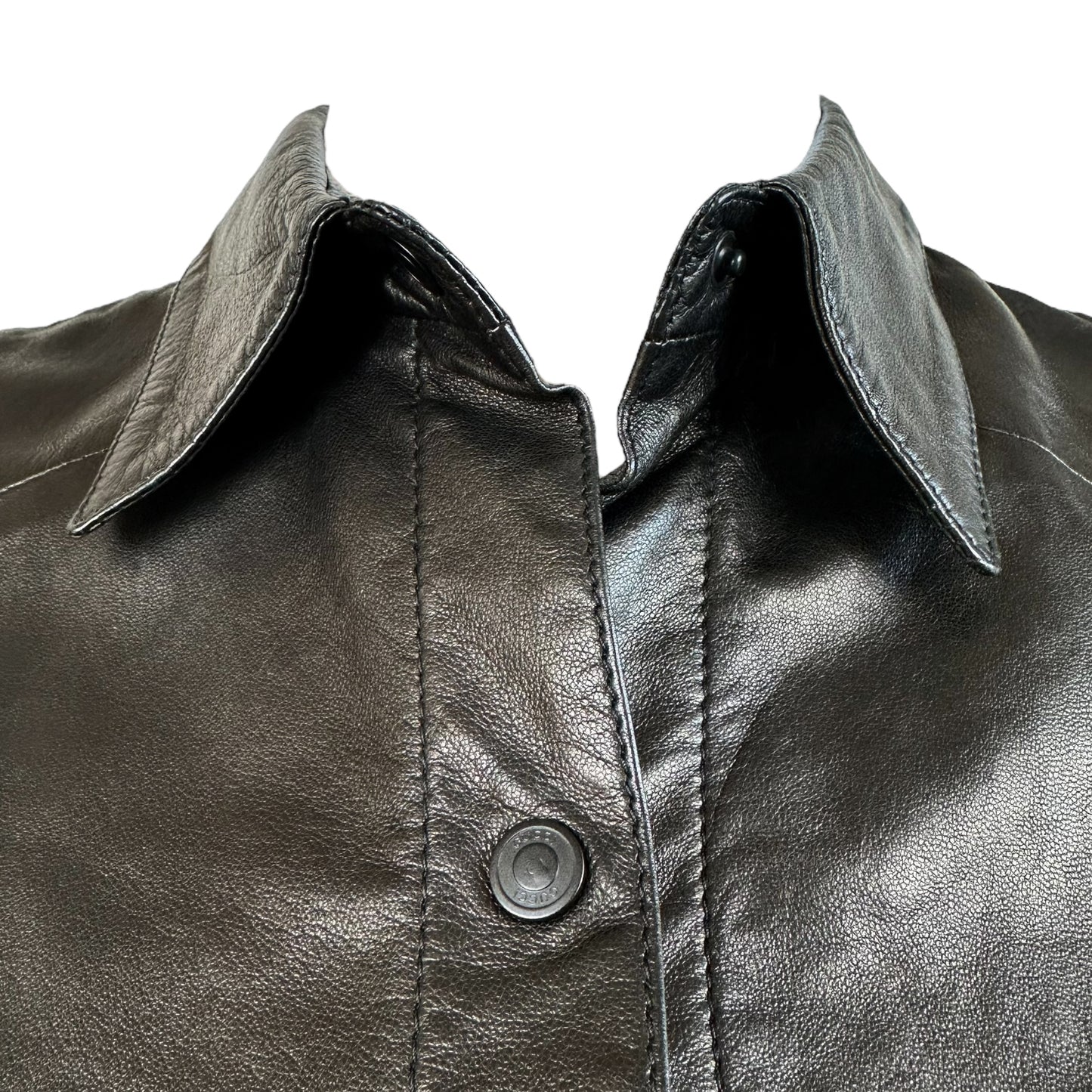 Gucci by Tom Ford Leather and Cashmere Jacket - Outfit Repeater