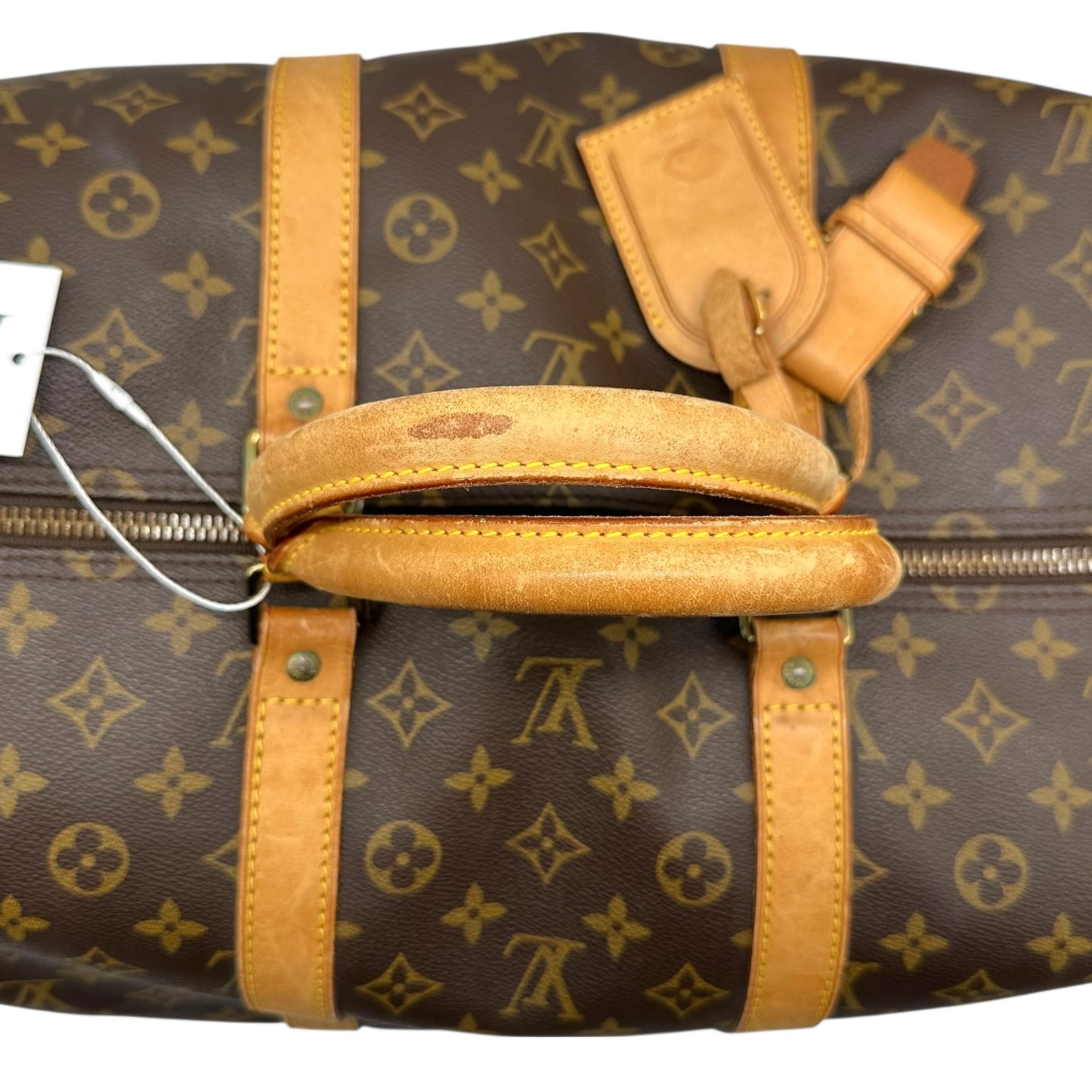 Louis Vuitton Classic Monogram Bandouliere 55 Duffle Bag - Outfit Repeater