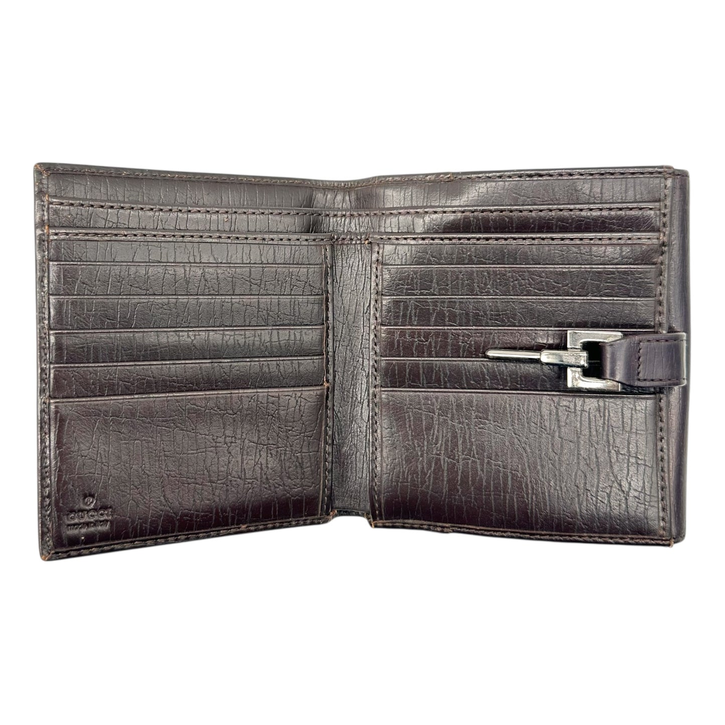 Gucci Tan Monogram Jackie Bi-Fold Wallet - Outfit Repeater