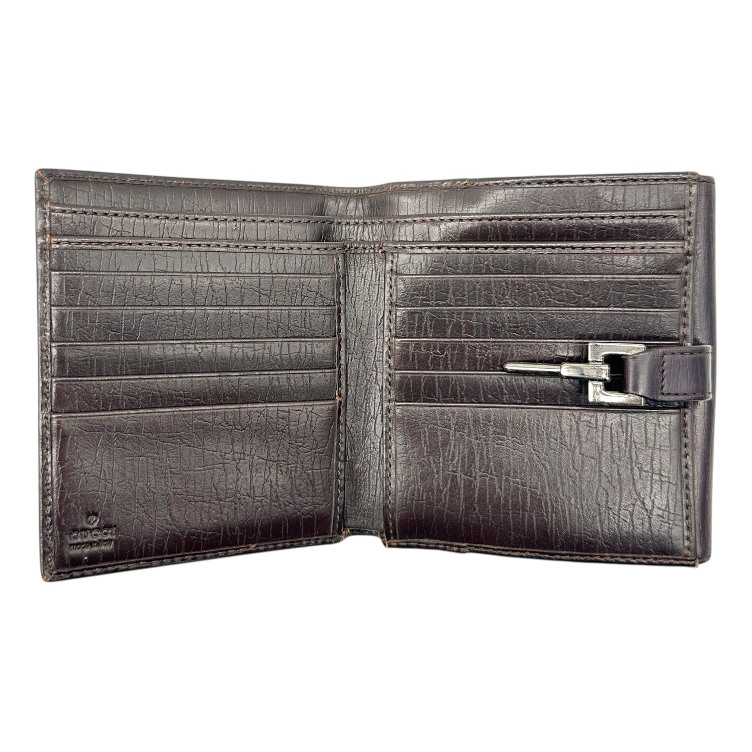 Gucci Tan Monogram Jackie Bi-Fold Wallet - Outfit Repeater