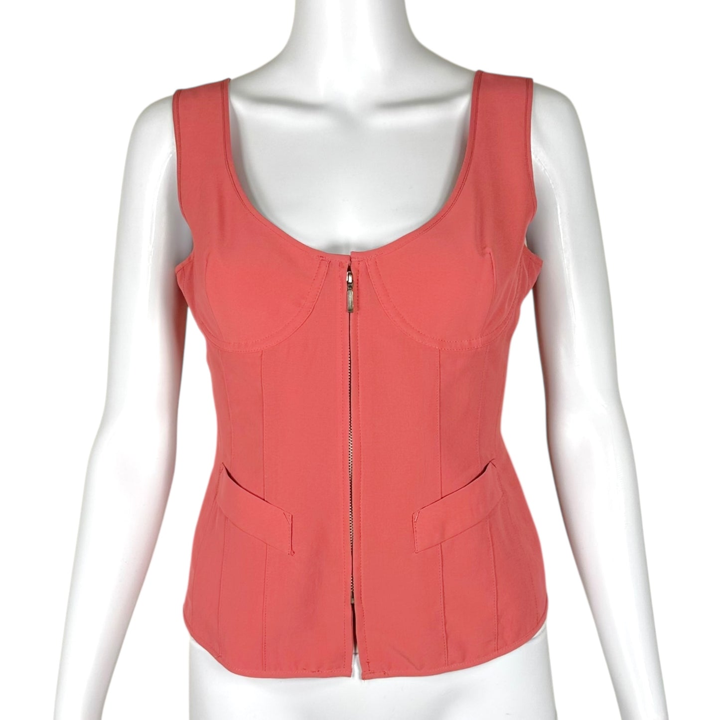 Jean Paul Gaultier Pink Underwire Bustier Corset Top