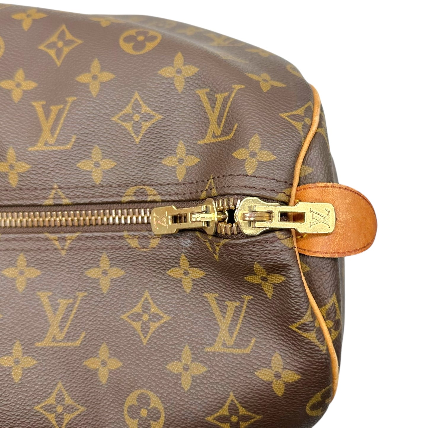Louis Vuitton Classic Monogram Bandouliere 55 Duffle Bag - Outfit Repeater
