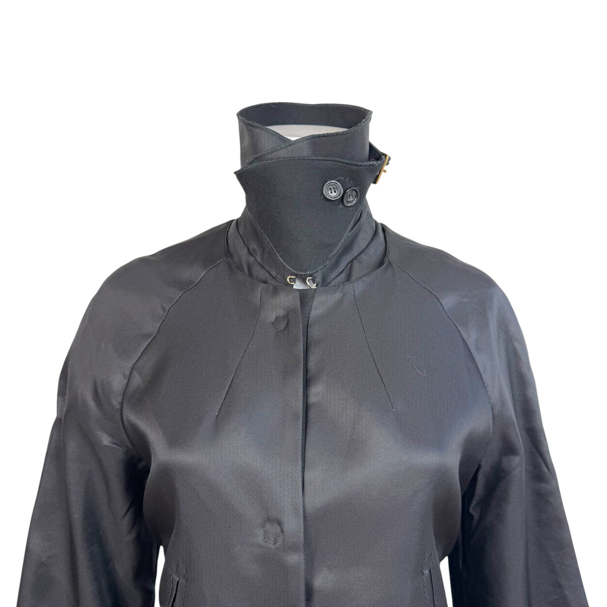 Dolce & Gabbana Patchwork Belted Jacket Black Brown