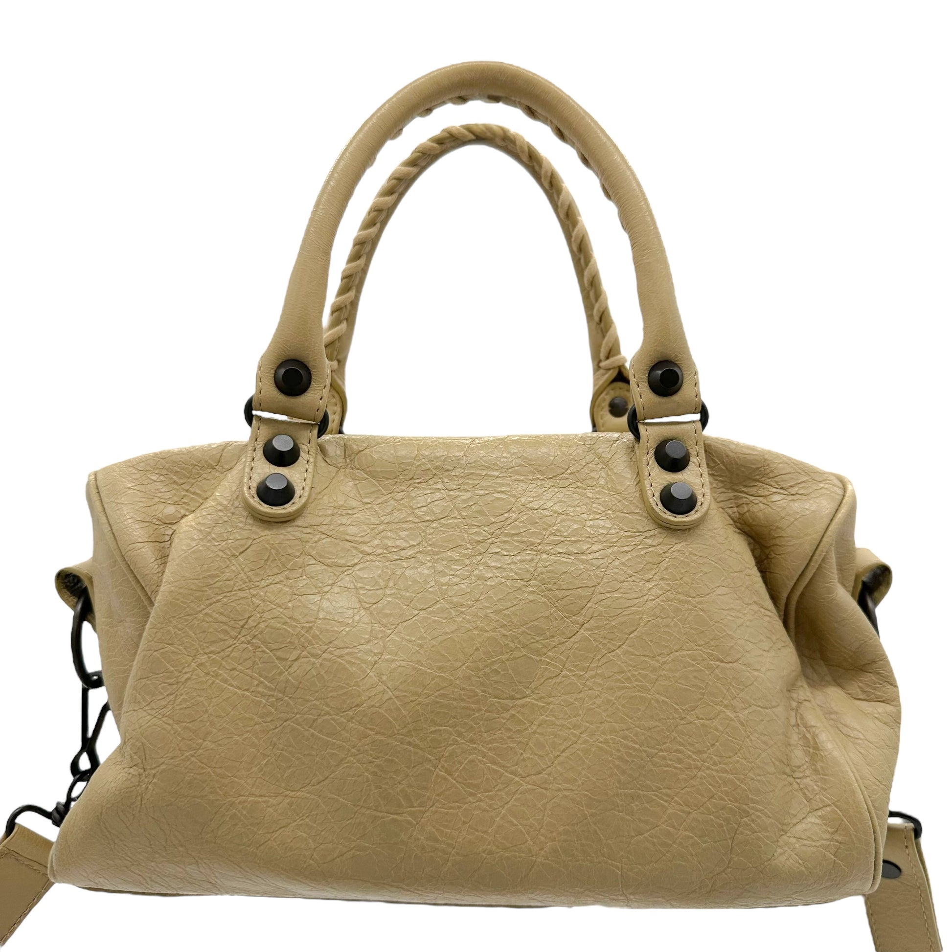 Balenciaga Beige Mini City Bag - Outfit Repeater
