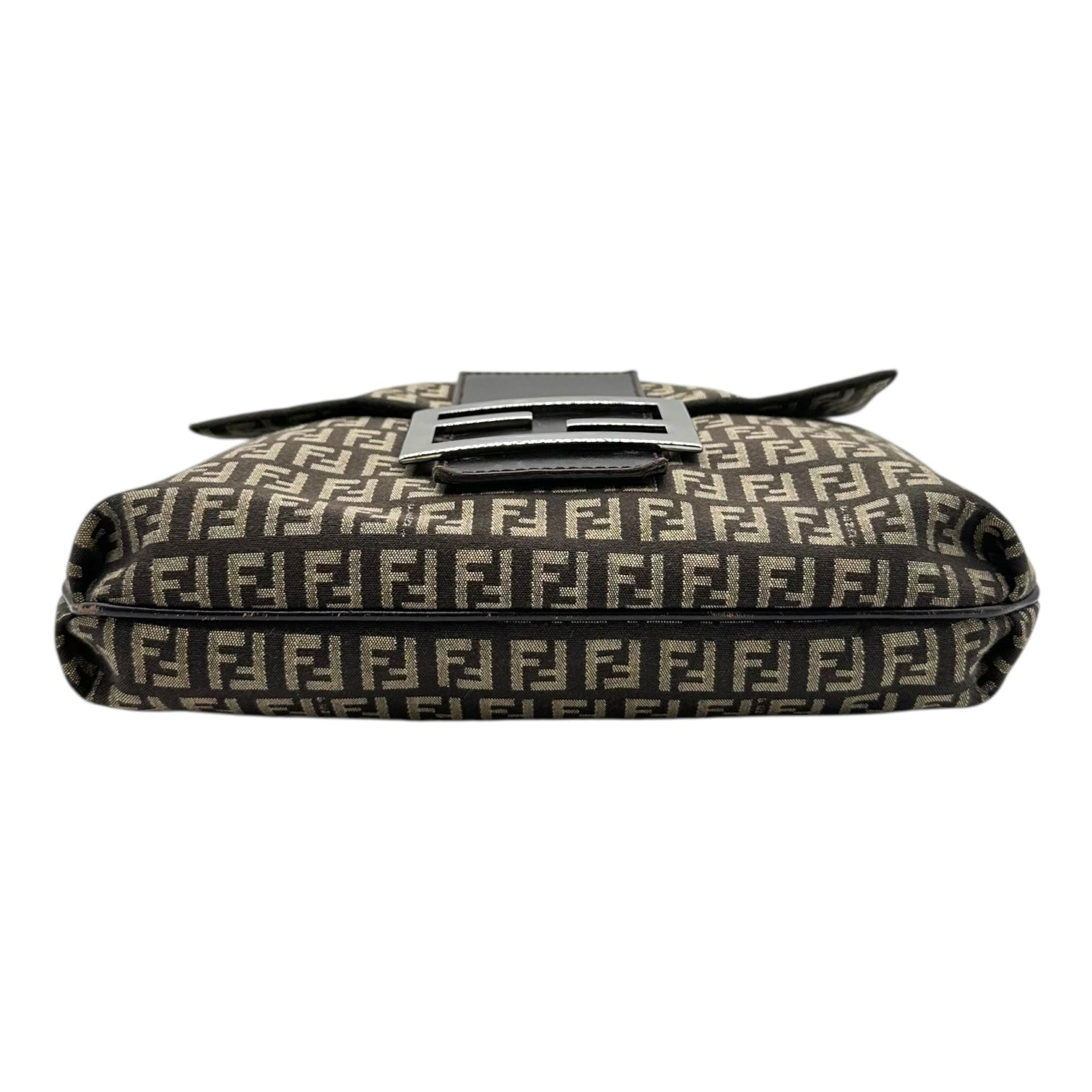 Fendi Brown Zucchino Monogram Oversized Crossbody Bag - Outfit Repeater