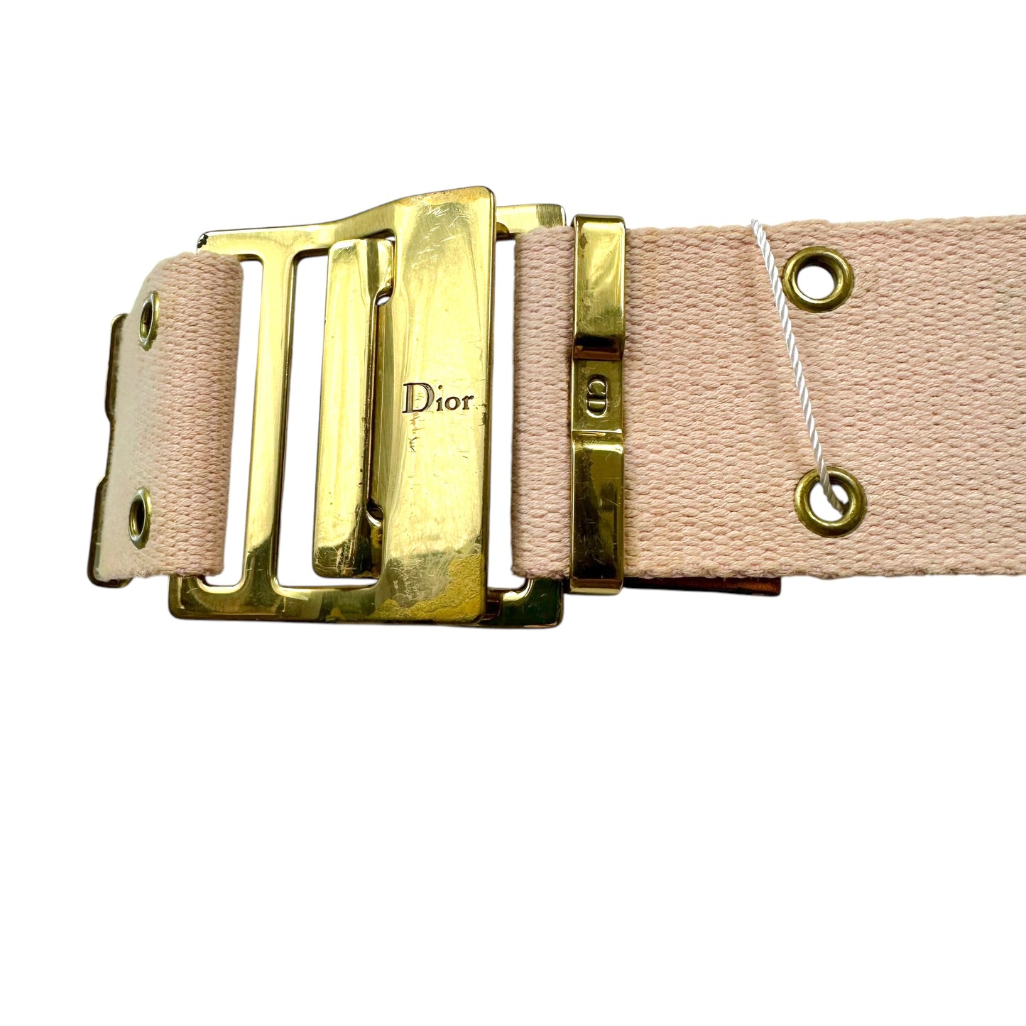 Christian Dior 2002 Street Chic Pink & Monogram Pouch Belt - Outfit Repeater