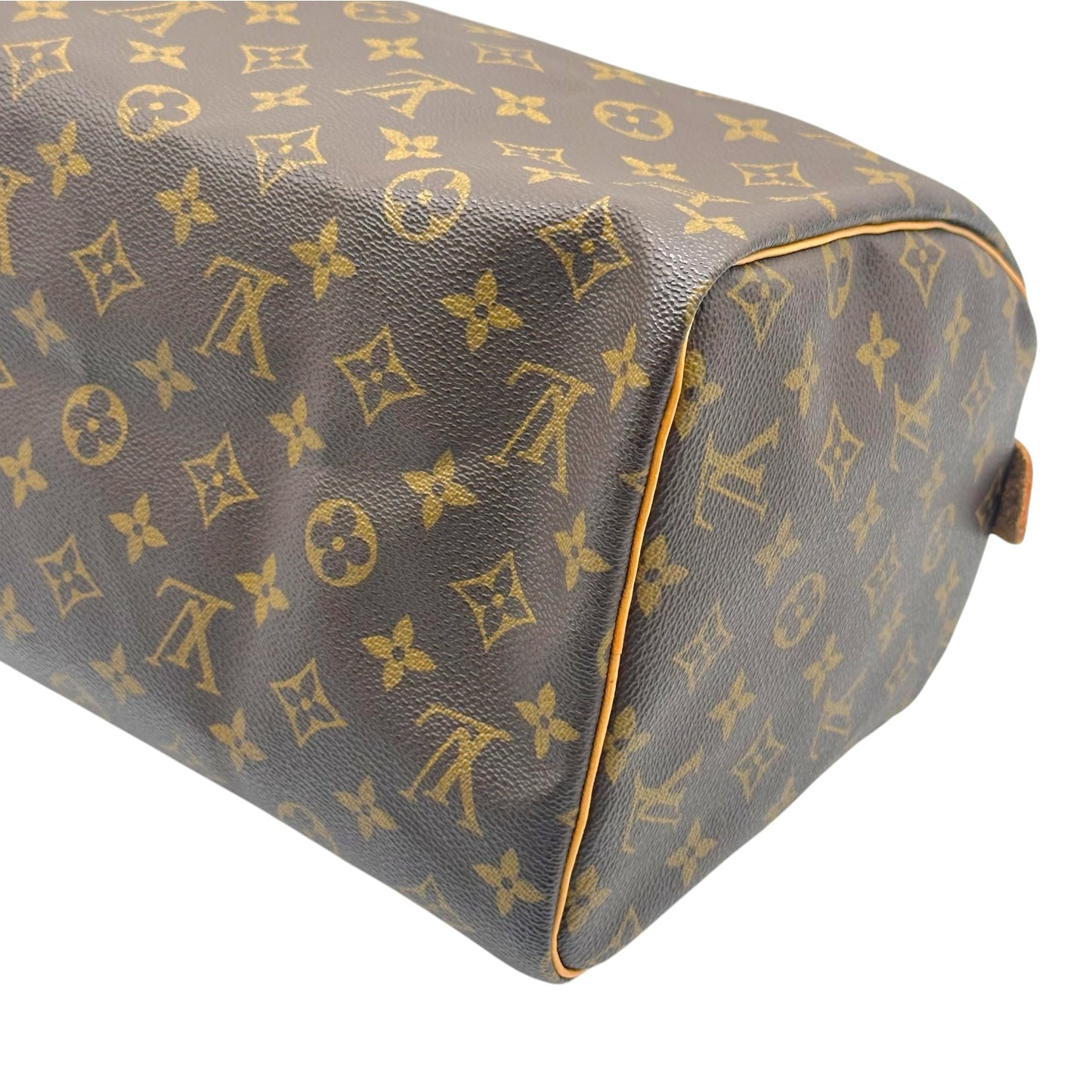 Louis Vuitton Speedy 35 Handbag Brown Monogram Canvas