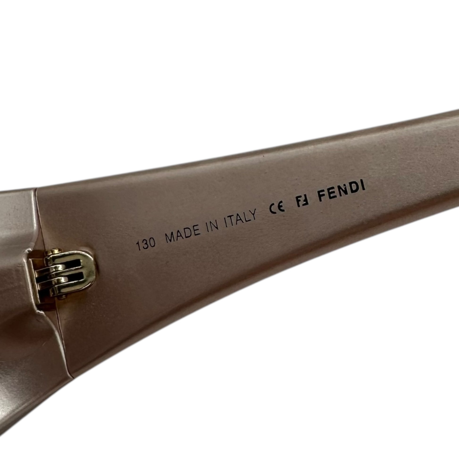 Fendi FS300 Pink Monogram Rectangle Sunglasses - Outfit Repeater