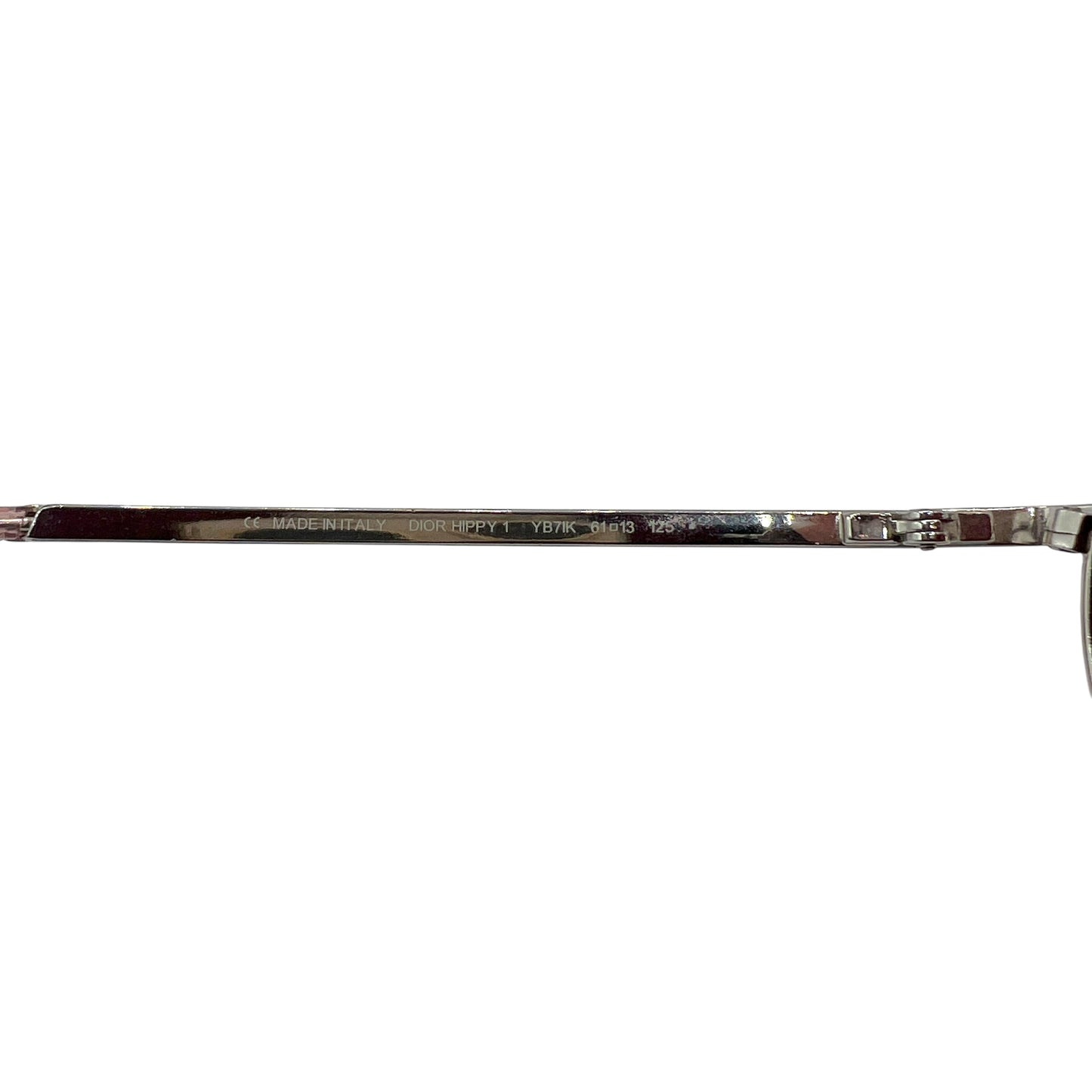 Christian Dior DiorHippy1 Pink & Silver Star Gradient Aviator Sunglasses w/ Case