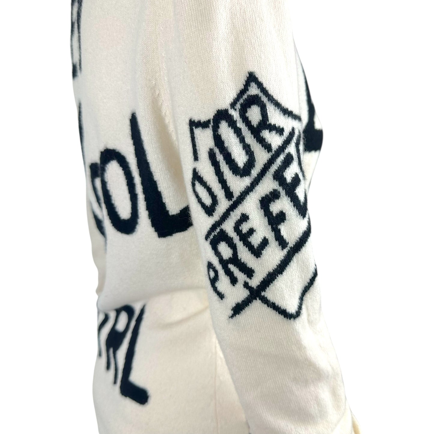 Christian Dior F/W 2004 'I Heart Dior' Cashmere Knit Cardigan