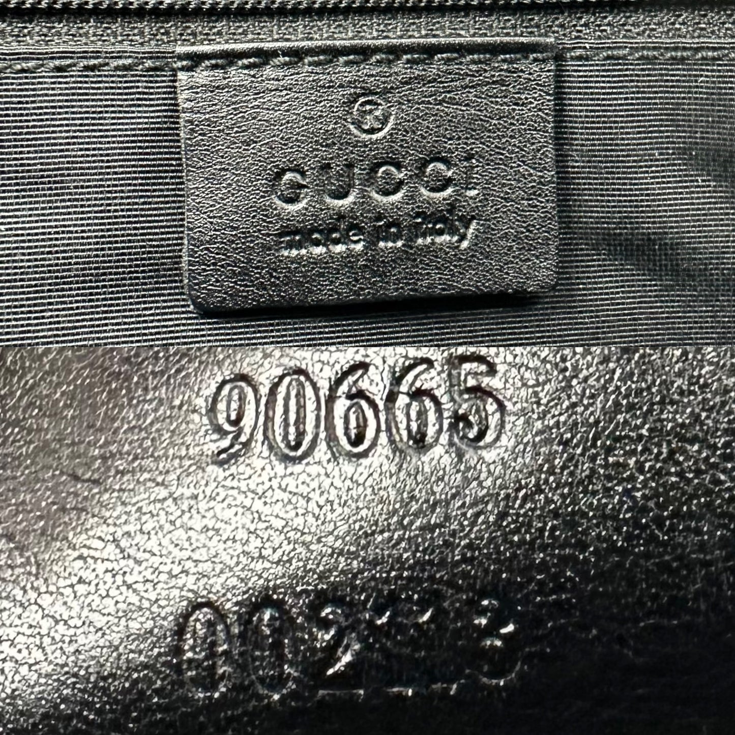 Gucci Black Monogram Crossbody Satchel Bag - Outfit Repeater