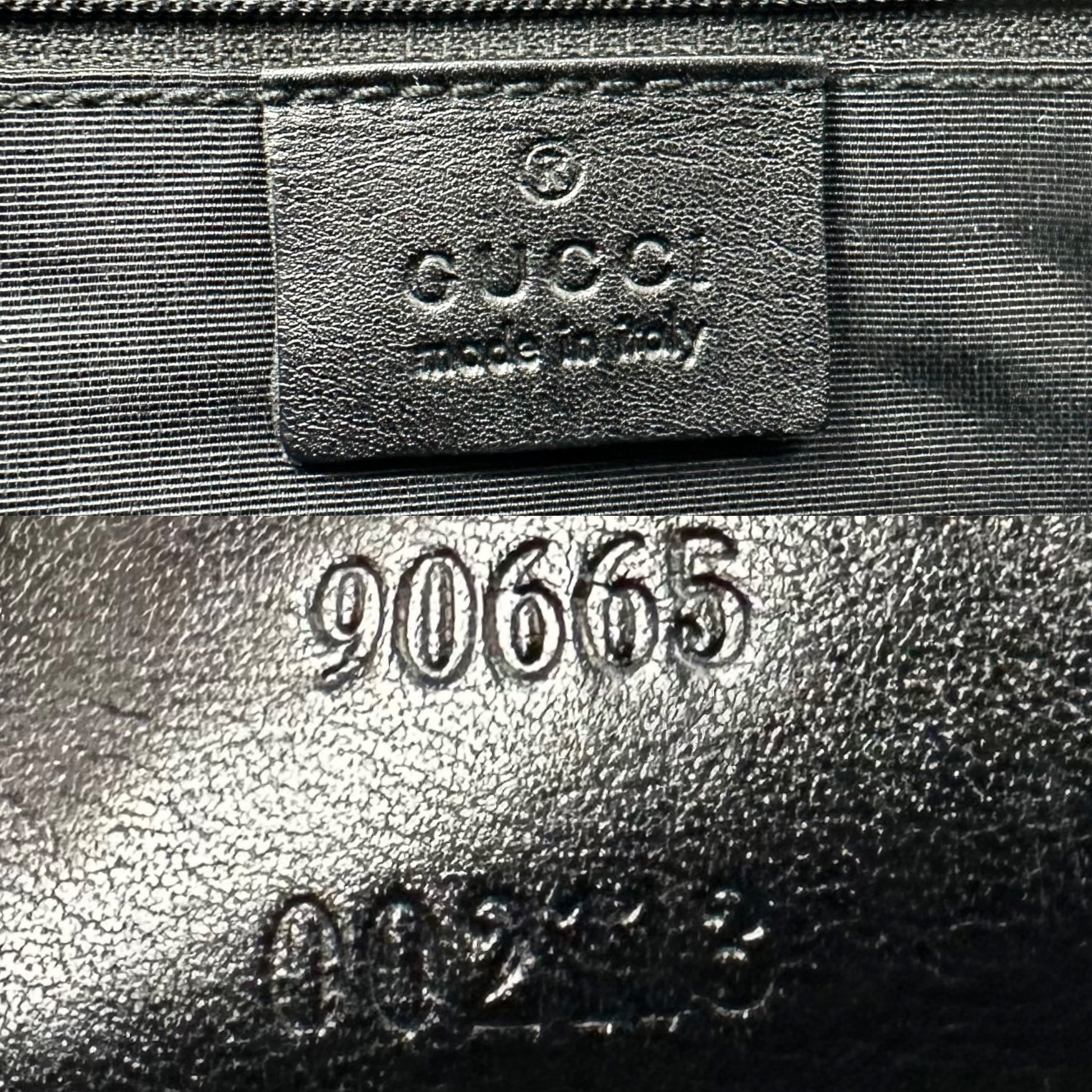 Gucci Black Monogram Crossbody Satchel Bag - Outfit Repeater