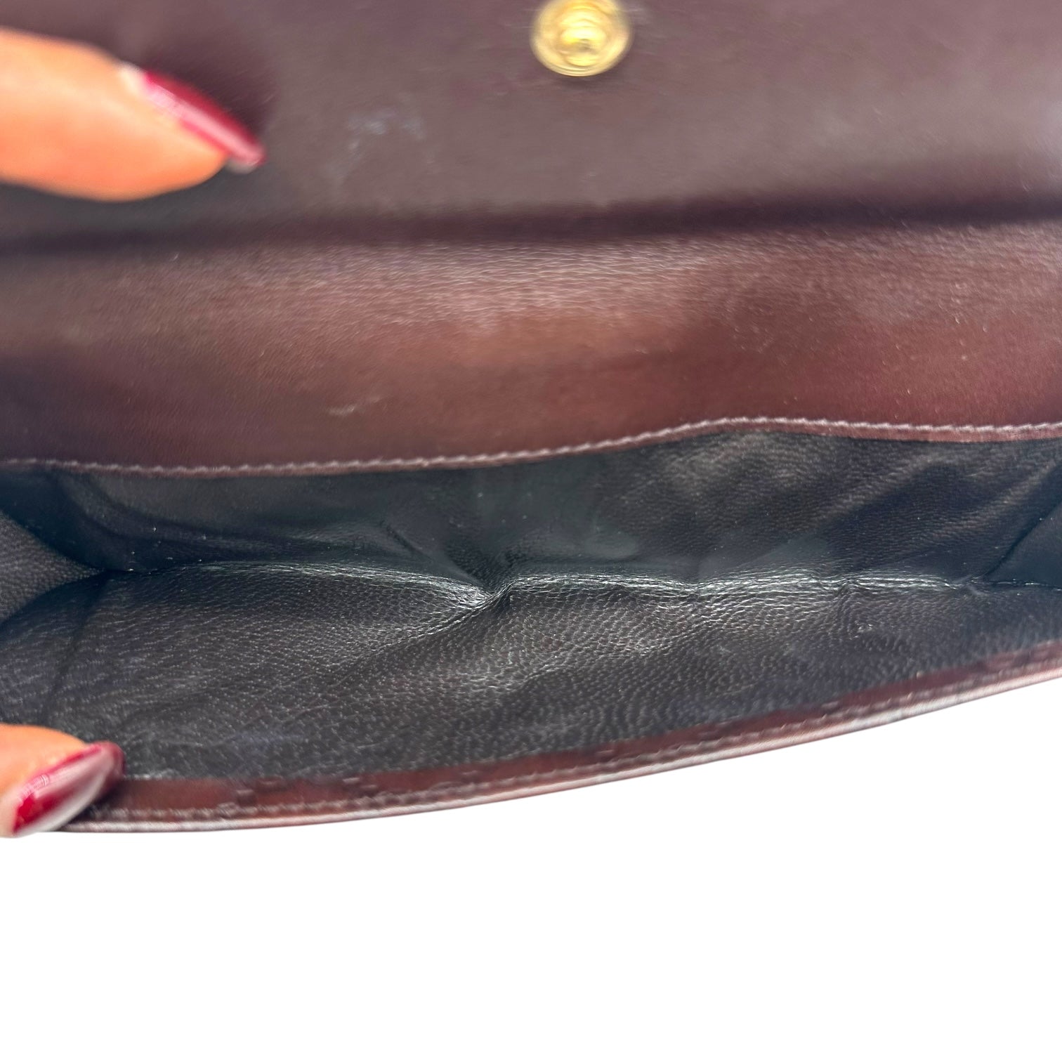 Gucci Brown Guccissima Embossed Monogram Long Wallet - Outfit Repeater