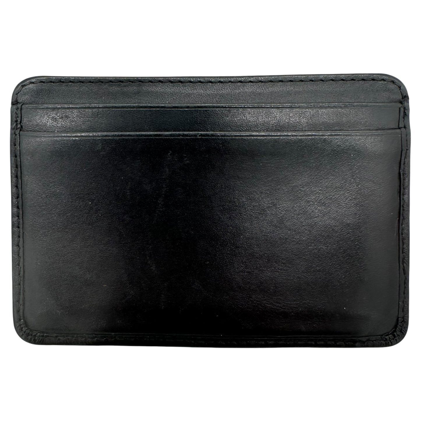 Chanel Black Quilted Leather Card Holder
