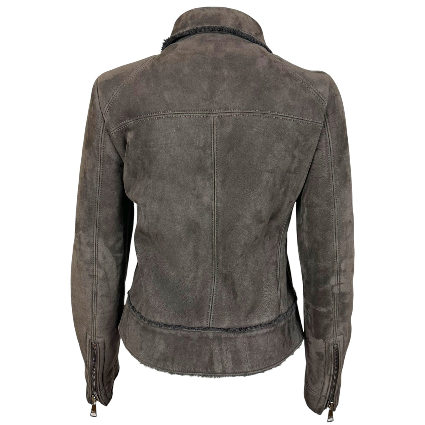 Dolce & Gabbana Brown Shearling Jacket