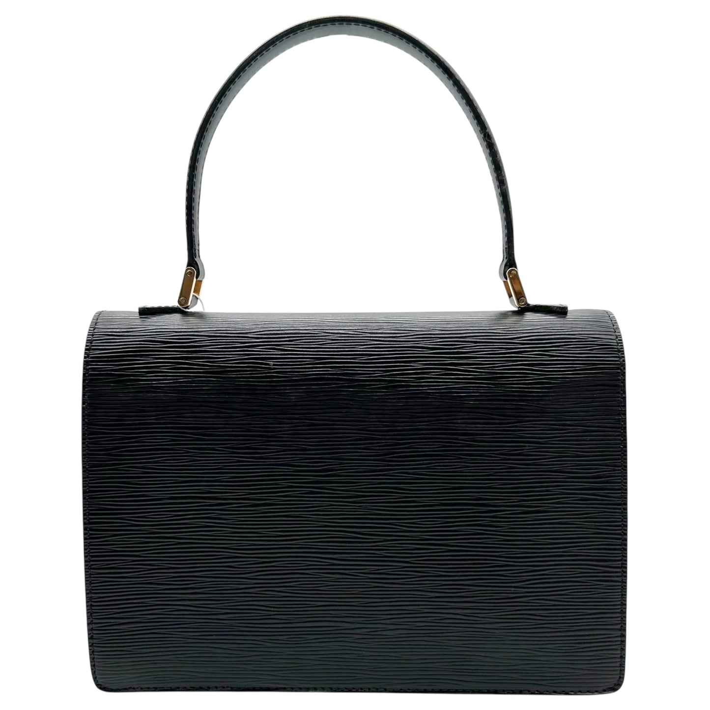 Louis Vuitton Black Epi Concorde Top Handle Bag
