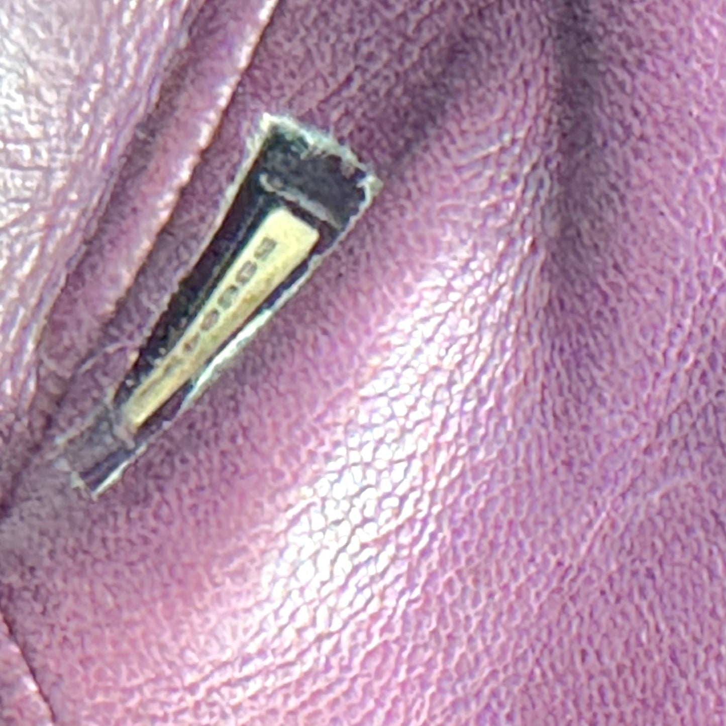 Chanel Purple Python Small Square Flap Bag