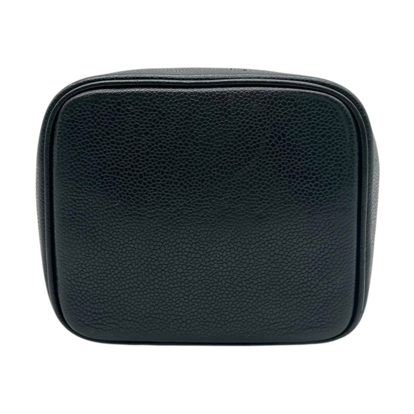 Chanel Black Caviar Leather Vanity Bag 1989-90