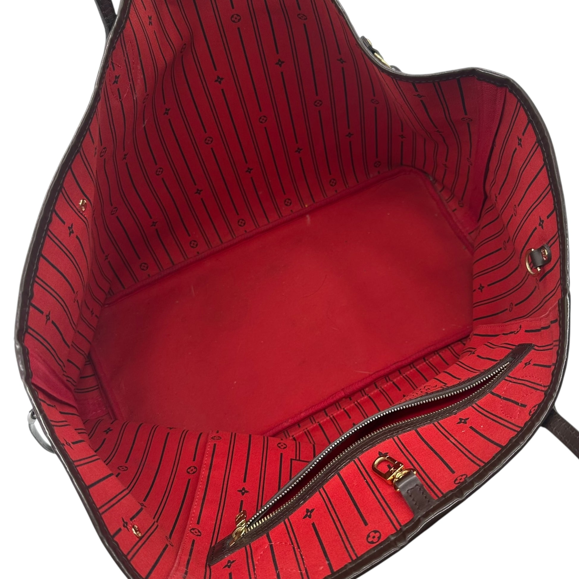 Louis Vuitton Brown Damier Large Neverfull GM Tote Bag - Outfit Repeater