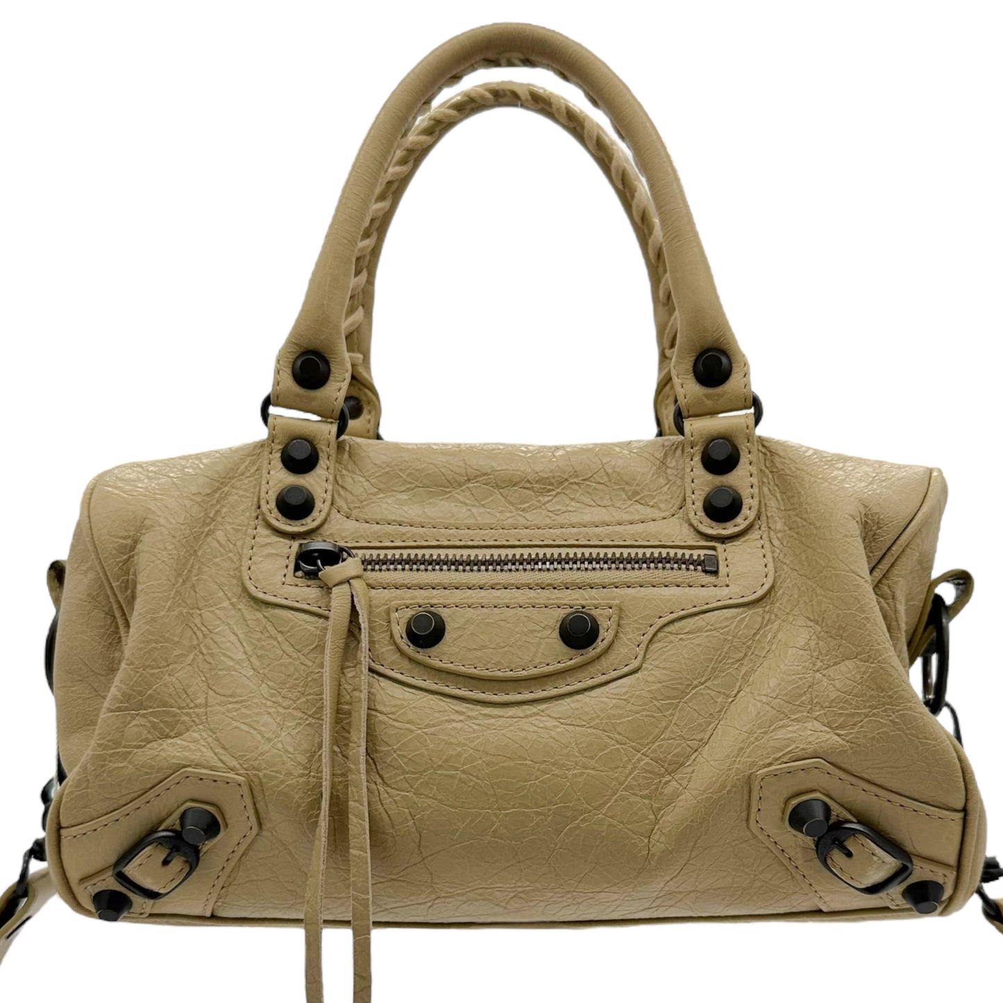 Balenciaga Beige Mini City Bag - Outfit Repeater