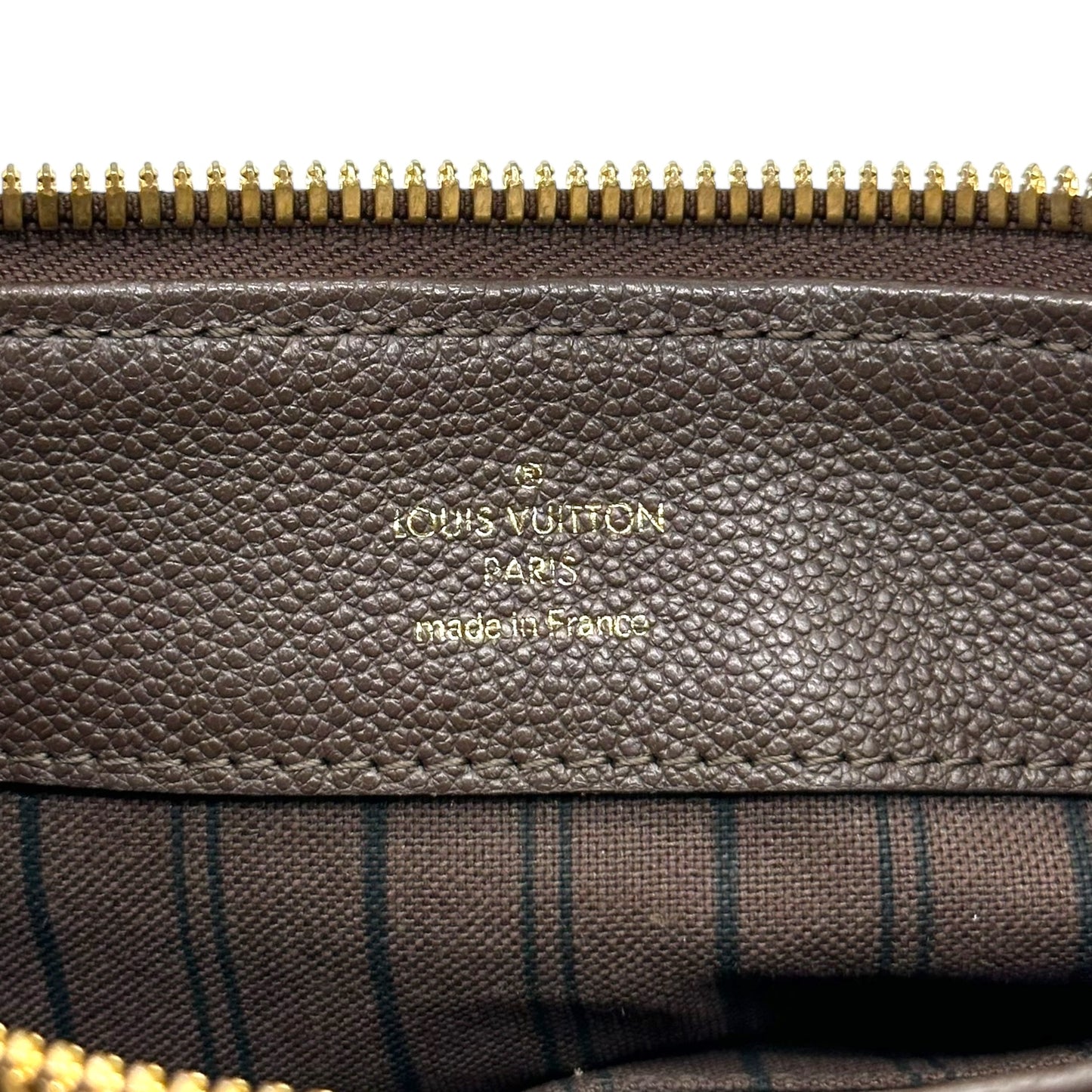 Louis Vuitton Brown Suede Empreinte Audacieuse PM Hobo Bag