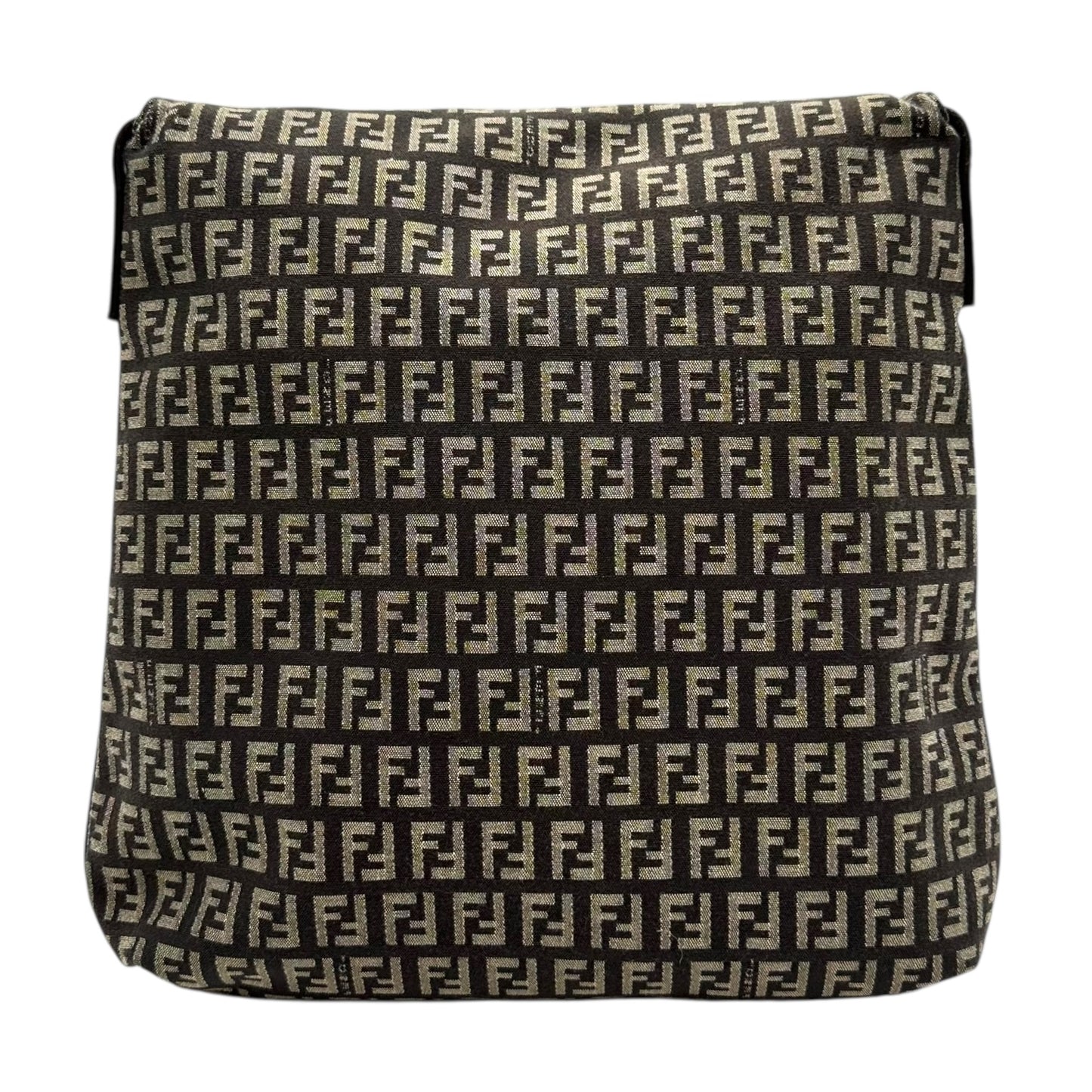 Fendi Brown Zucchino Monogram Oversized Crossbody Bag - Outfit Repeater