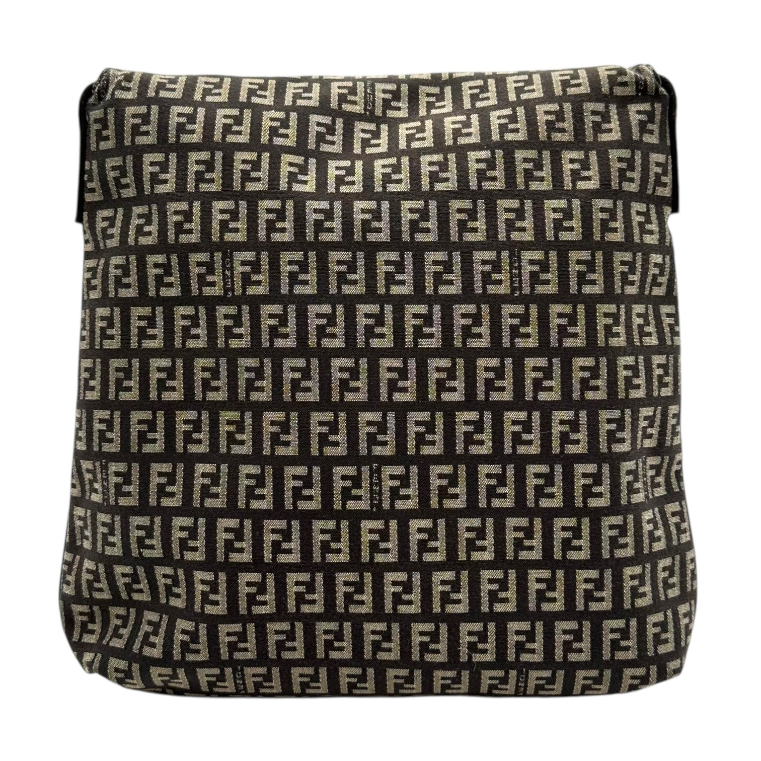 Fendi Brown Zucchino Monogram Oversized Crossbody Bag - Outfit Repeater