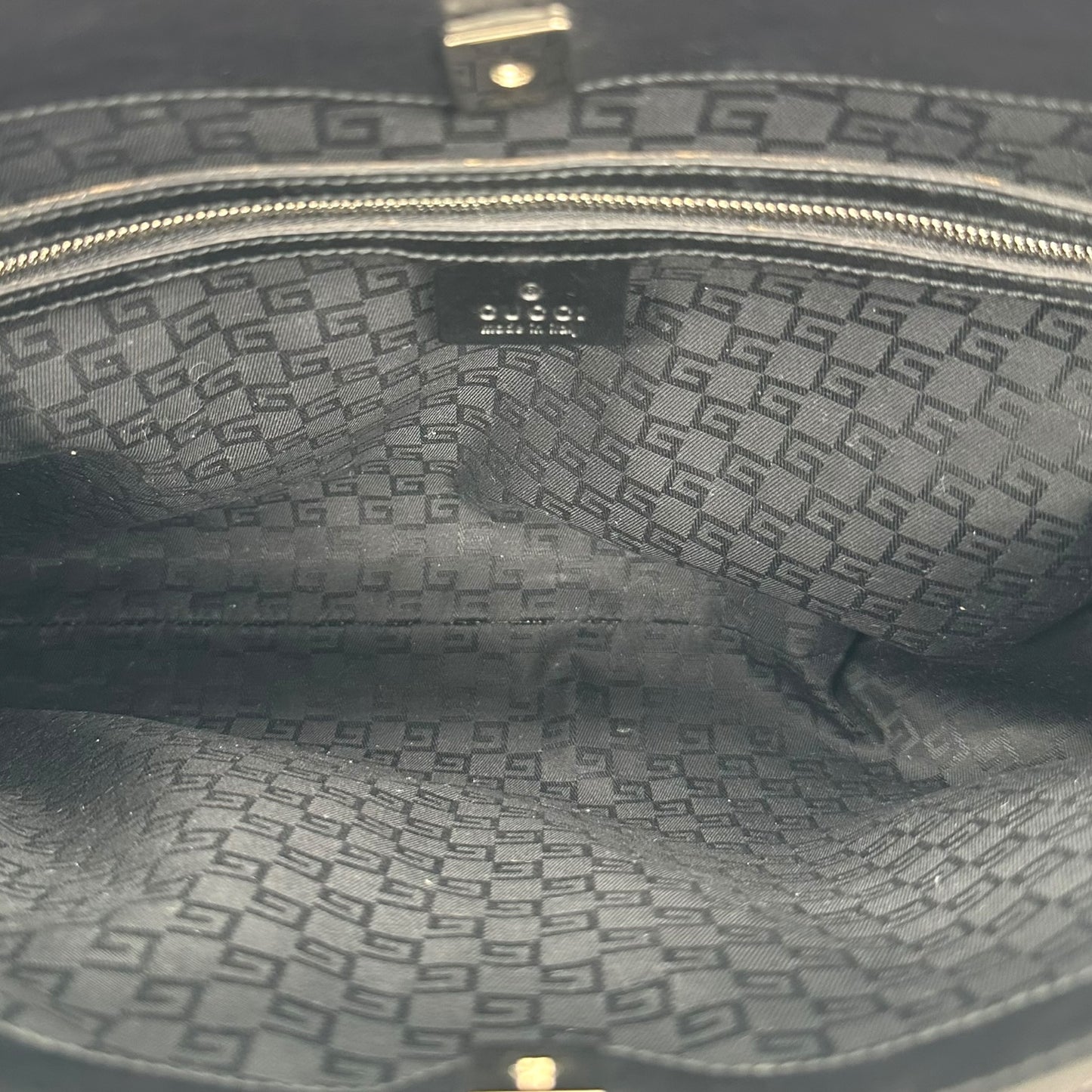 Gucci by Tom Ford Black 'Thong' Bag