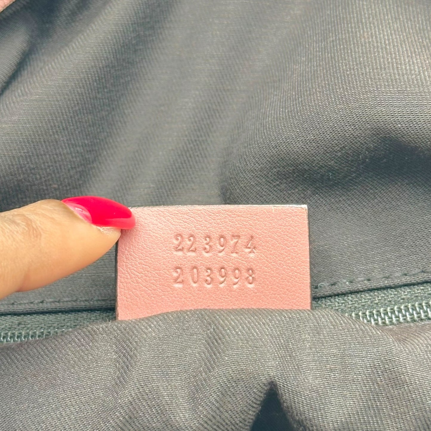 Gucci Tan Monogram & Pink Leather Sukey 2-Way Bowler Bag