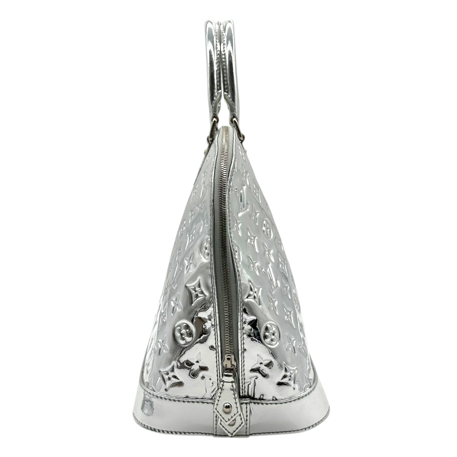 Louis Vuitton F/W 2006 Silver Mirror Alma Bag - Outfit Repeater