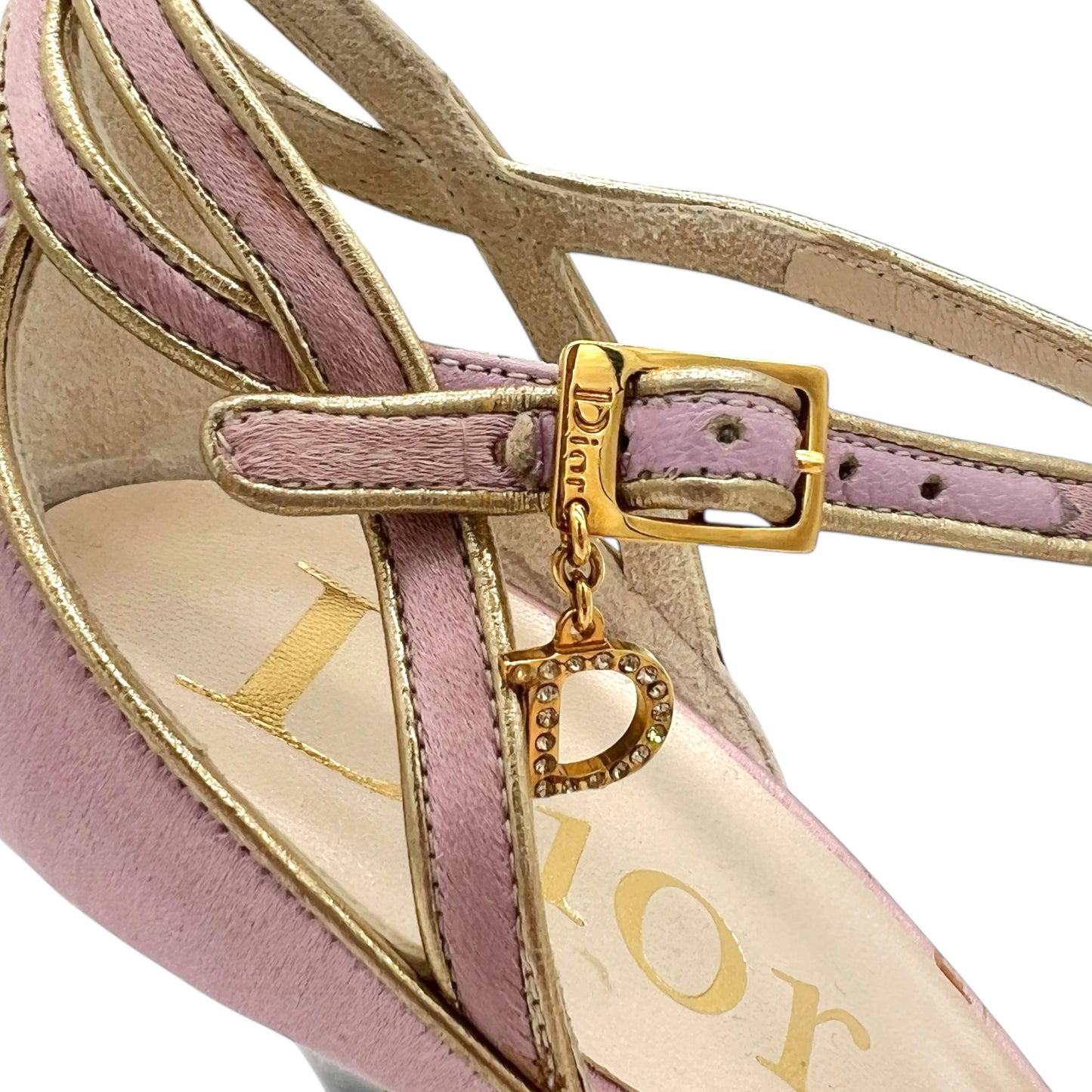 Christian Dior Pink Silk Pointed Toe Heels - Outfit Repeater