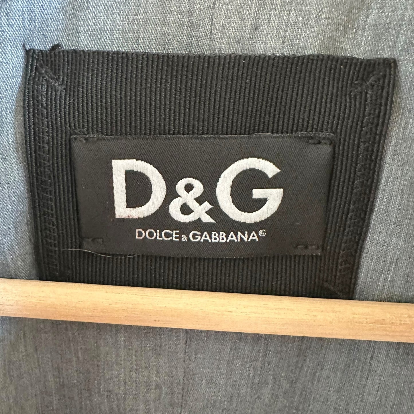 D&G Dolce & Gabbana Red Suede Fur Trim Bomber Jacket