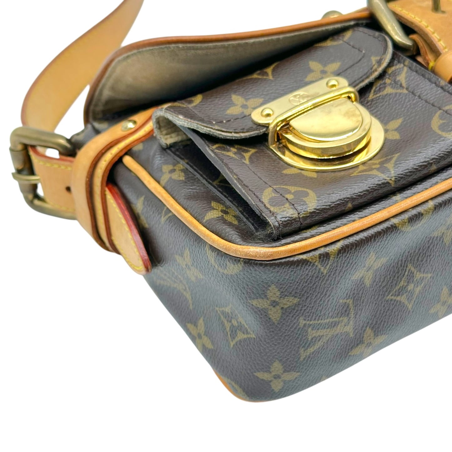 Louis Vuitton Classic Monogram Hudson PM Shoulder Bag