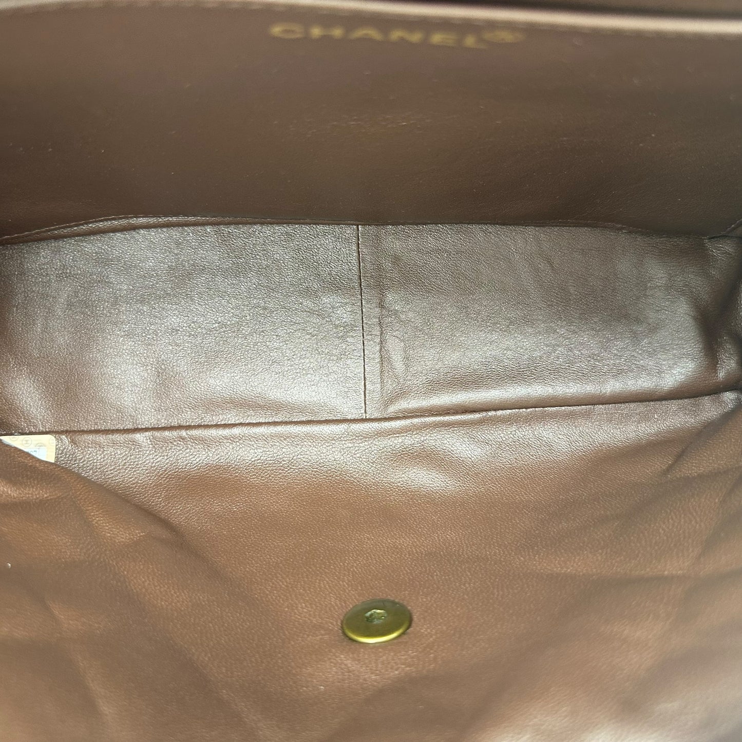 Chanel Brown Suede Medium Flap Shoulder Bag - Outfit Repeater