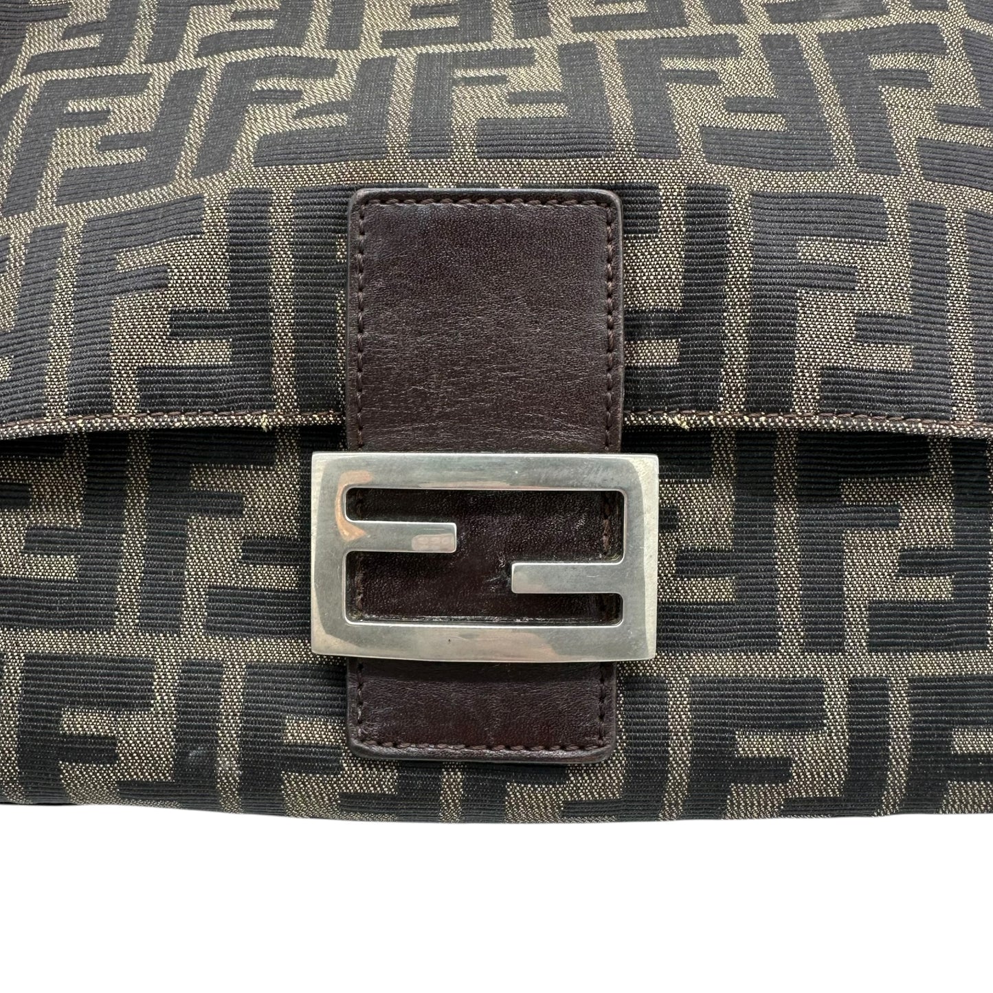 Fendi Zucca Monogram Mama Baguette Bag - Outfit Repeater