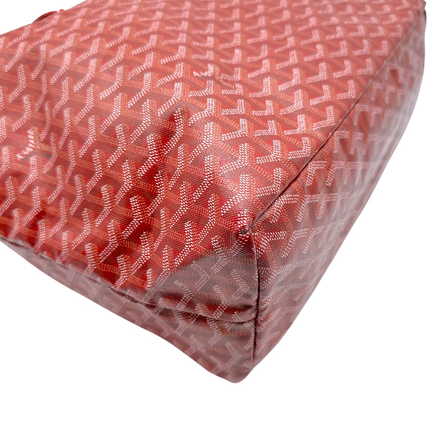 Goyard Red Saint Louis PM Medium Tote Bag