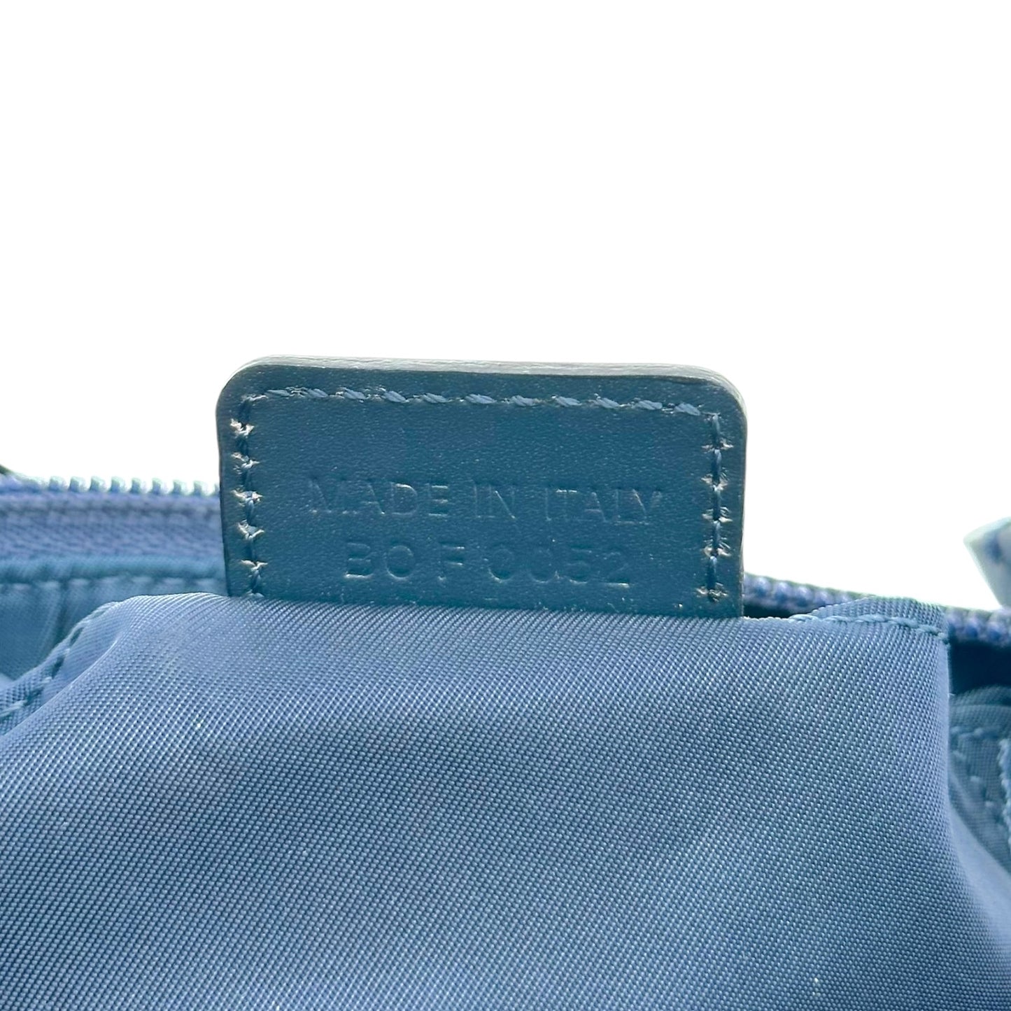 Christian Dior Navy Blue Trotter Monogram Shoulder Pochette Bag