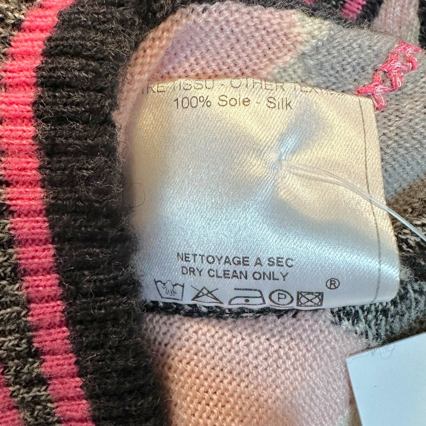 John Galliano F/W 2004 Pink & Gray Argyle Tank Top