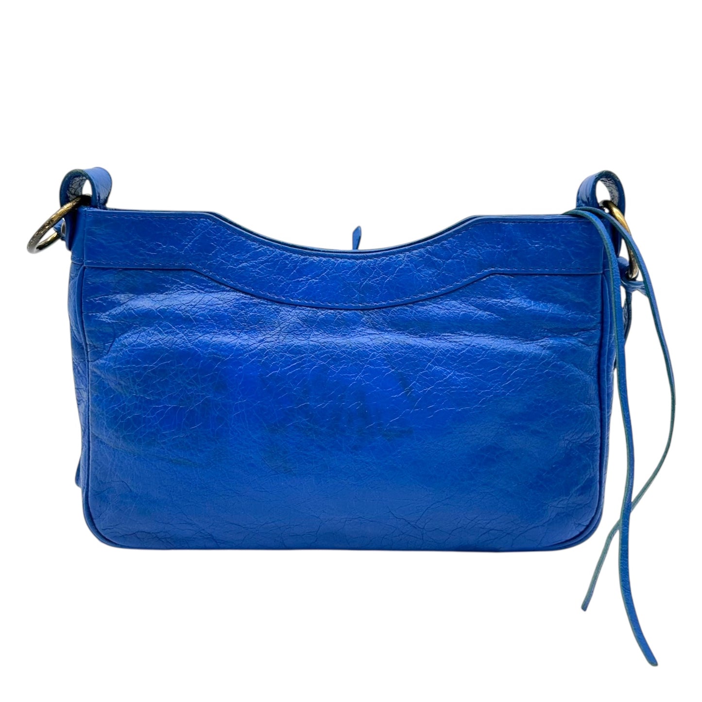 Balenciaga Cobalt Blue Crossbody City Bag