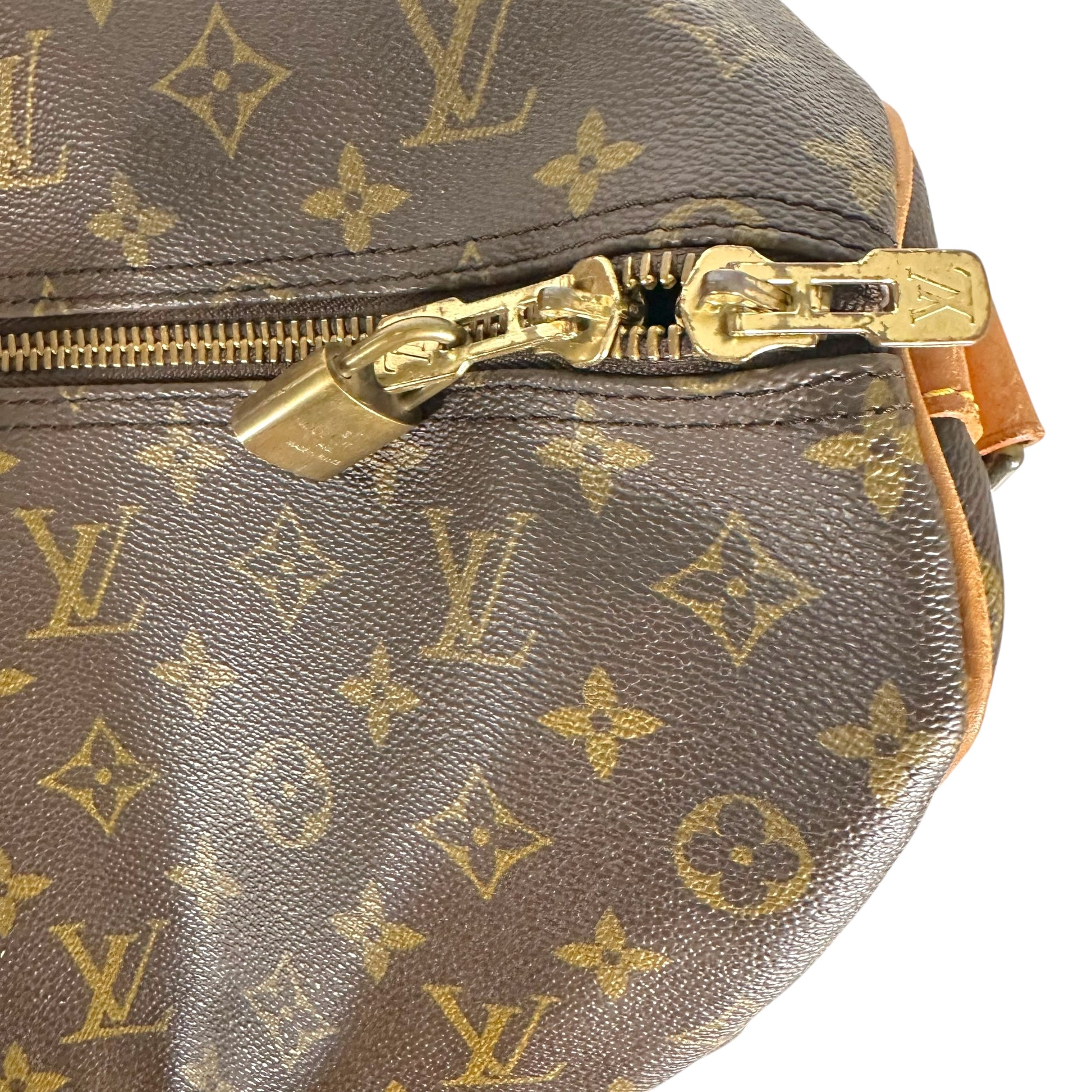 Louis Vuitton Classic Monogram Bandouliere 60 Duffle Bag - Outfit Repeater