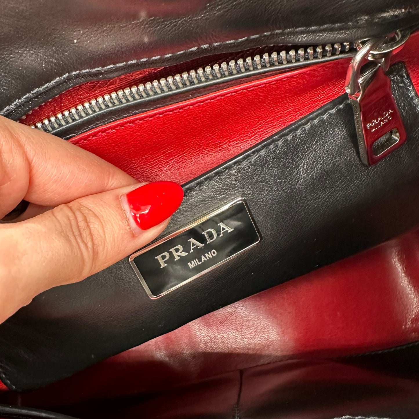 Prada Black Leather Fringe Bucket Bag - Outfit Repeater